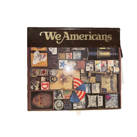 We Americans (1975 Hardcover) National Geographic Society LG Coffee Table Book - Picture 1 of 6
